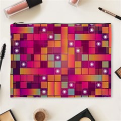 Abstract Background Colorful Cosmetic Bag (xl)