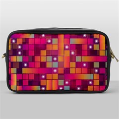 Abstract Background Colorful Toiletries Bag (one Side) by Wegoenart