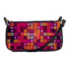 Abstract Background Colorful Shoulder Clutch Bag by Wegoenart