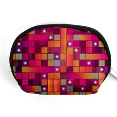 Abstract Background Colorful Accessory Pouch (medium) by Wegoenart