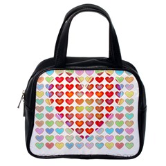 Valentine Valentines Day Card Love Classic Handbag (one Side) by Wegoenart