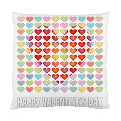 Valentine Valentines Day Card Love Standard Cushion Case (one Side)