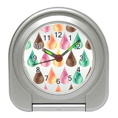 Background Colorful Abstract Travel Alarm Clock