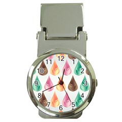 Background Colorful Abstract Money Clip Watches