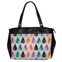 Background Colorful Abstract Oversize Office Handbag