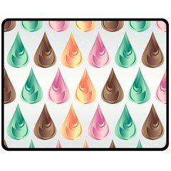 Background Colorful Abstract Fleece Blanket (Medium) 