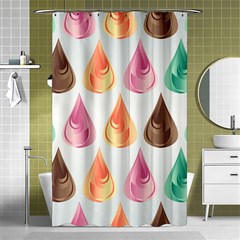 Background Colorful Abstract Shower Curtain 48  x 72  (Small) 