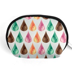 Background Colorful Abstract Accessory Pouch (Medium)