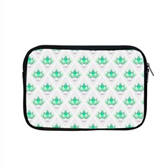 Plant Pattern Green Leaf Flora Apple Macbook Pro 15  Zipper Case by Wegoenart