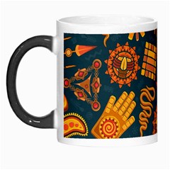 Pattern Background Ethnic Tribal Morph Mugs by Wegoenart