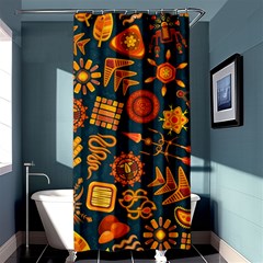 Pattern Background Ethnic Tribal Shower Curtain 36  X 72  (stall)  by Wegoenart