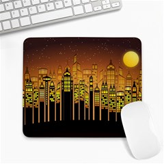 Buildings Skyscrapers City Large Mousepads by Wegoenart