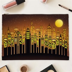 Buildings Skyscrapers City Cosmetic Bag (xxl) by Wegoenart