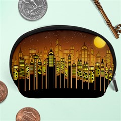 Buildings Skyscrapers City Accessory Pouch (large) by Wegoenart