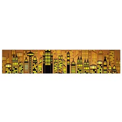 Buildings Skyscrapers City Small Flano Scarf by Wegoenart