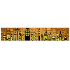 Buildings Skyscrapers City Large Flano Scarf  by Wegoenart