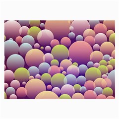 Abstract Background Circle Bubbles Large Glasses Cloth by Wegoenart