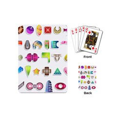 Shapes Abstract Set Pack Playing Cards (mini) by Wegoenart