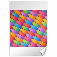 Colorful Background Abstract Canvas 12  X 18  by Wegoenart