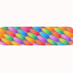 Colorful Background Abstract Large Bar Mats by Wegoenart