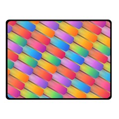 Colorful Background Abstract Fleece Blanket (small) by Wegoenart