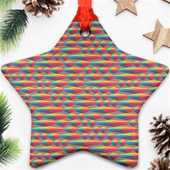 Background Abstract Colorful Ornament (Star)