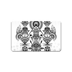 Ancient Parade Ancient Civilization Magnet (name Card) by Wegoenart