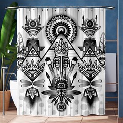 Ancient Parade Ancient Civilization Shower Curtain 60  X 72  (medium)  by Wegoenart