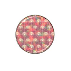 Colorful Background Abstrac Pattern Hat Clip Ball Marker (10 Pack) by Wegoenart