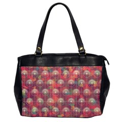 Colorful Background Abstrac Pattern Oversize Office Handbag by Wegoenart