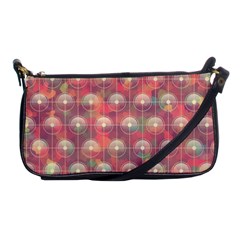 Colorful Background Abstrac Pattern Shoulder Clutch Bag by Wegoenart