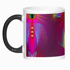 Abstract Bright Colorful Background Morph Mugs by Wegoenart