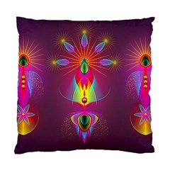 Abstract Bright Colorful Background Standard Cushion Case (one Side)