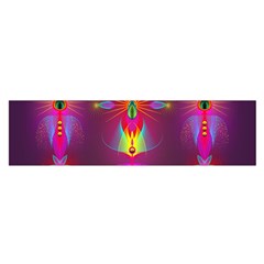 Abstract Bright Colorful Background Satin Scarf (oblong) by Wegoenart