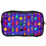 Colorful Background Stones Jewels Toiletries Bag (Two Sides) Front