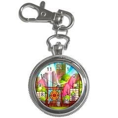 Zen Garden Japanese Nature Garden Key Chain Watches by Wegoenart