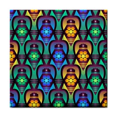 Pattern Background Bright Blue Face Towel