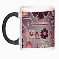 Background Floral Flower Stylised Morph Mugs by Wegoenart