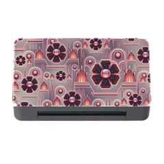 Background Floral Flower Stylised Memory Card Reader With Cf by Wegoenart