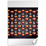 Love Heart Background Canvas 20  x 30  19.62 x28.9  Canvas - 1