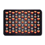 Love Heart Background Small Doormat  24 x16  Door Mat