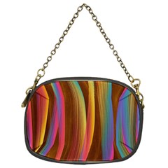 Abstract Background Colorful Chain Purse (two Sides) by Wegoenart