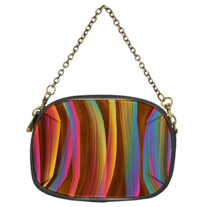 Abstract Background Colorful Chain Purse (Two Sides)