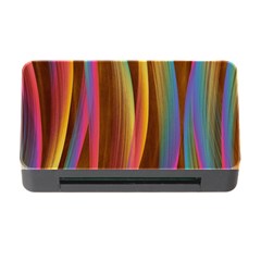 Abstract Background Colorful Memory Card Reader With Cf by Wegoenart