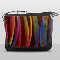 Abstract Background Colorful Messenger Bag by Wegoenart