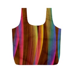 Abstract Background Colorful Full Print Recycle Bag (m) by Wegoenart