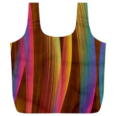 Abstract Background Colorful Full Print Recycle Bag (xl) by Wegoenart