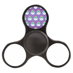 Background Floral Pattern Purple Finger Spinner by Wegoenart