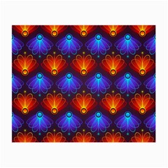 Light Background Colorful Abstract Small Glasses Cloth (2-side) by Wegoenart