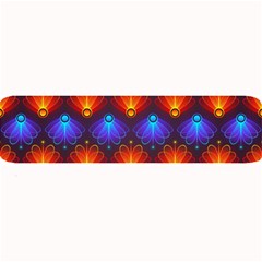 Light Background Colorful Abstract Large Bar Mats by Wegoenart